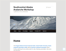 Tablet Screenshot of akavalancheworkshop.org